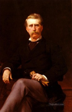  William Arte - Retrato De John William Mackay Academicismo Alexandre Cabanel